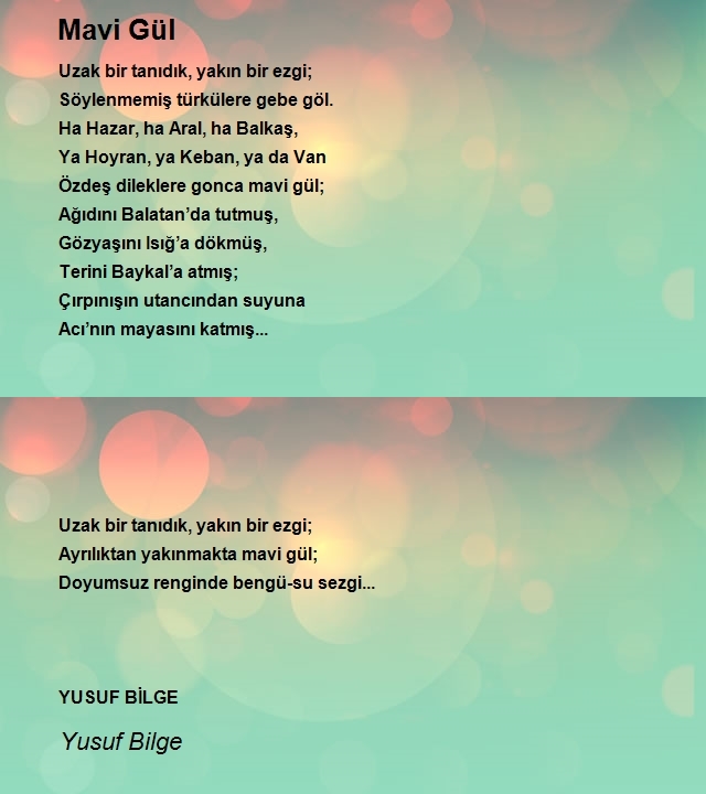 Yusuf Bilge