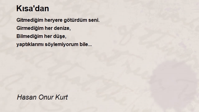 Hasan Onur Kurt