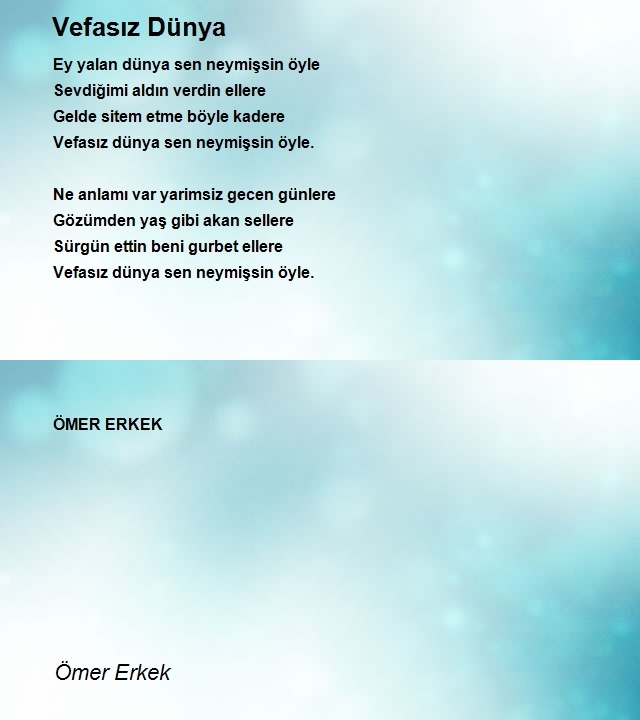 Ömer Erkek