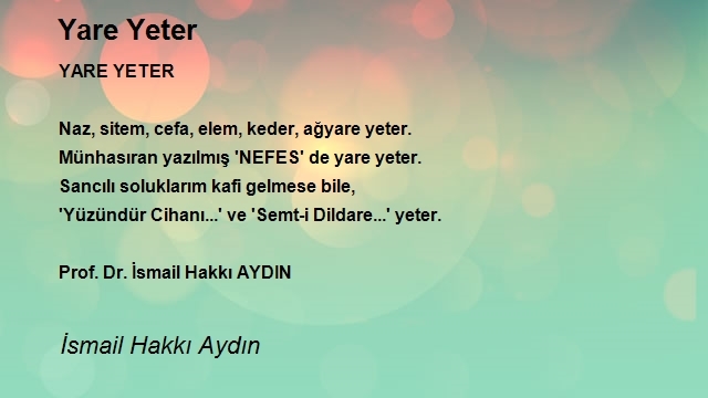 İsmail Hakkı Aydın