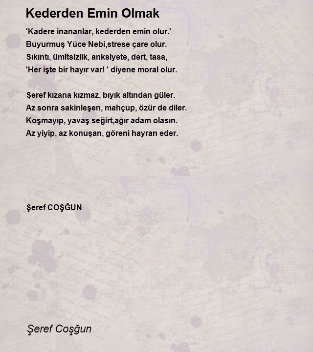 Şeref Coşğun