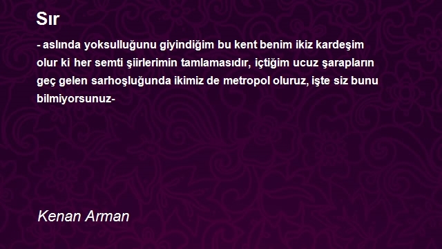 Kenan Arman