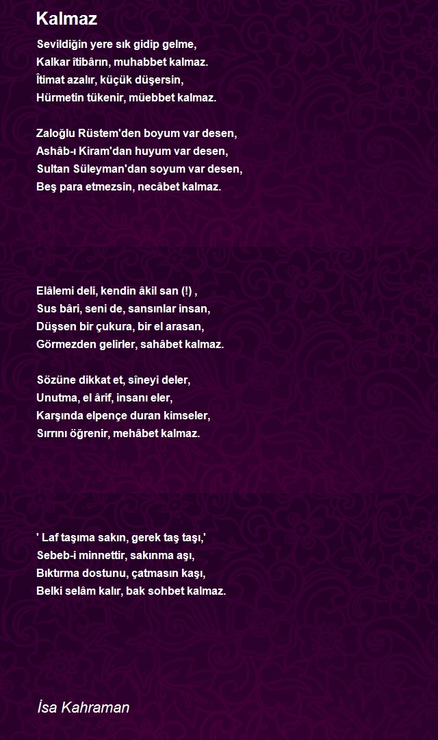 İsa Kahraman