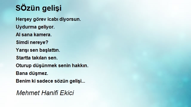 Mehmet Hanifi Ekici