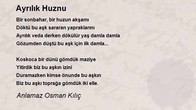 Anlamaz Osman Kılıç