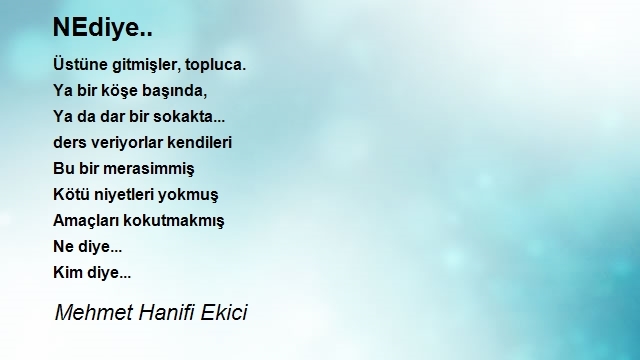 Mehmet Hanifi Ekici