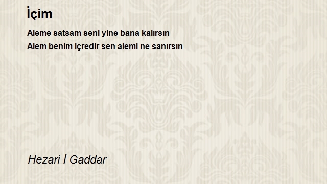 Hezari İ Gaddar