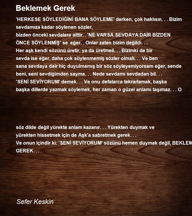 Sefer Keskin