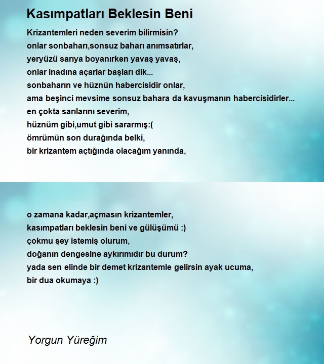 Yorgun Yüreğim