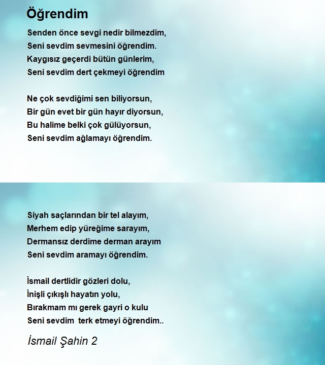 İsmail Şahin 2