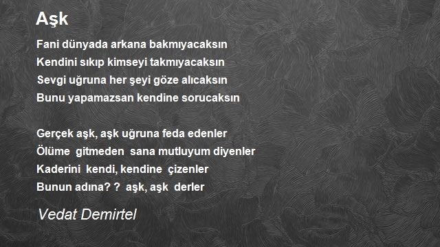 Vedat Demirtel