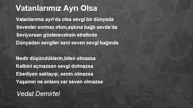 Vedat Demirtel