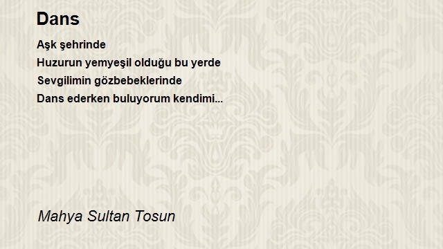 Mahya Sultan Tosun