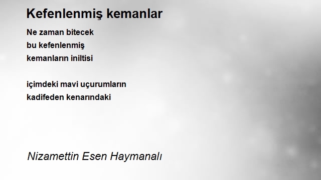 Nizamettin Esen Haymanalı