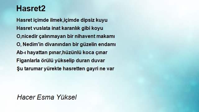 Hacer Esma Yüksel