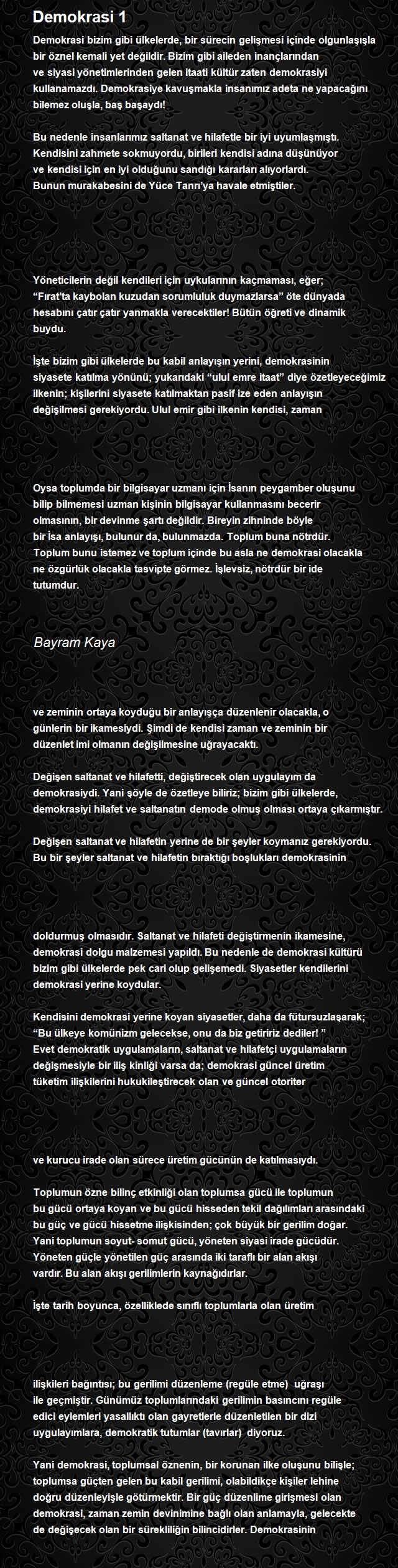 Bayram Kaya