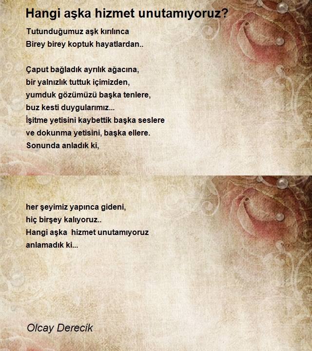 Olcay Derecik