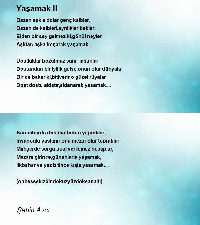 Şahin Avcı