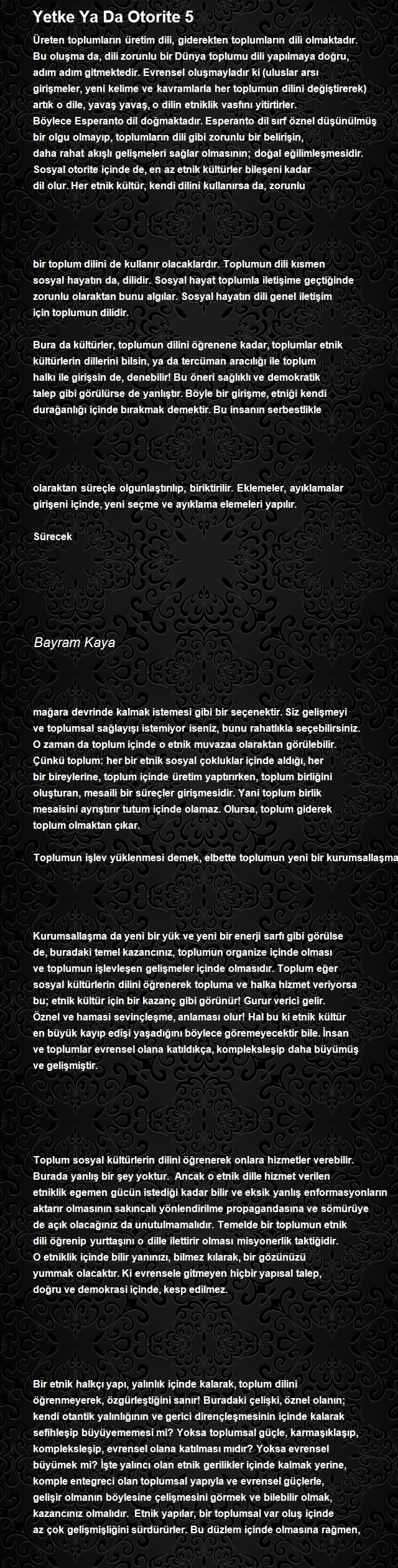 Bayram Kaya