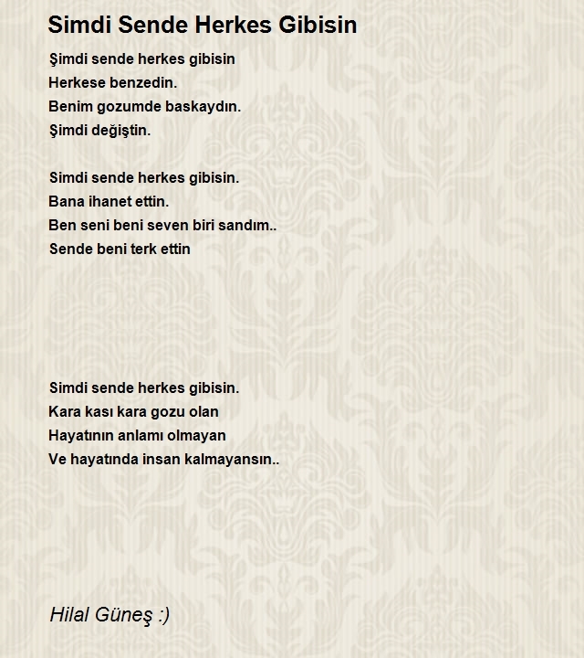 Hilal Güneş :)