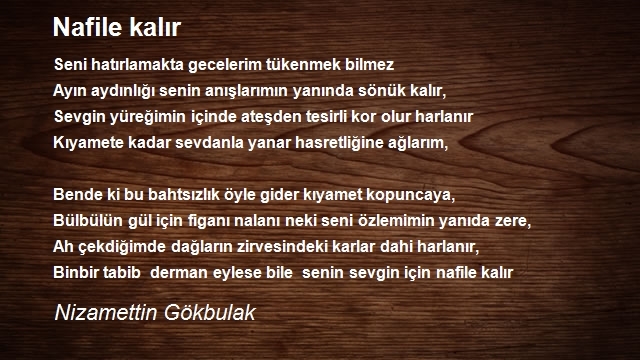 Nizamettin Gökbulak