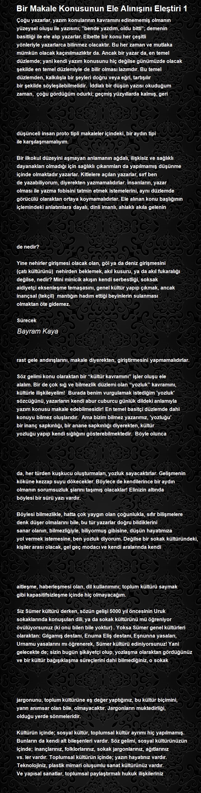 Bayram Kaya