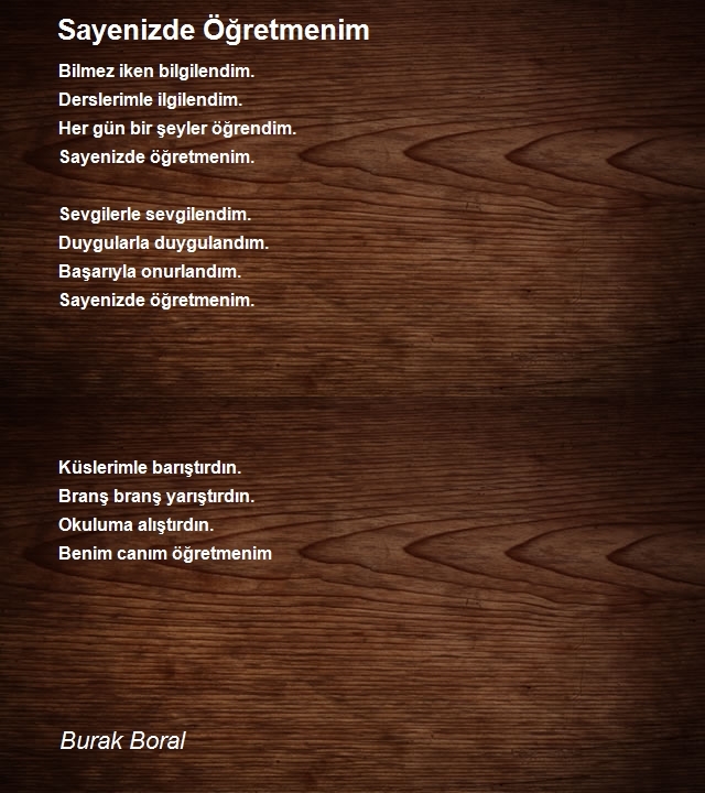 Burak Boral