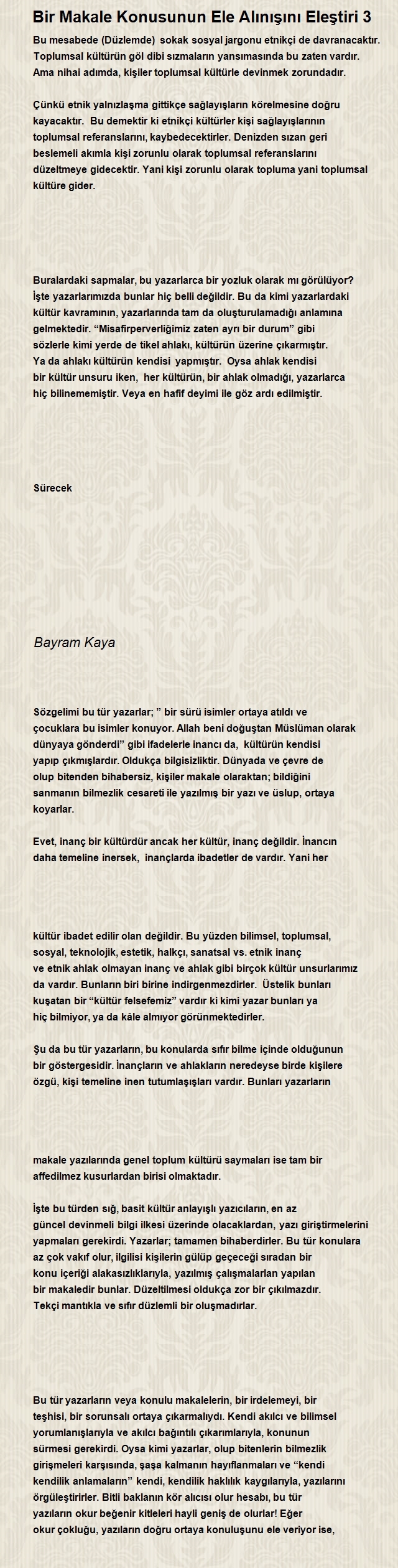 Bayram Kaya