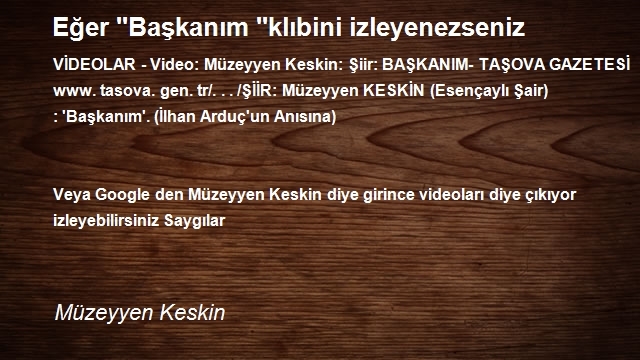 Müzeyyen Keskin