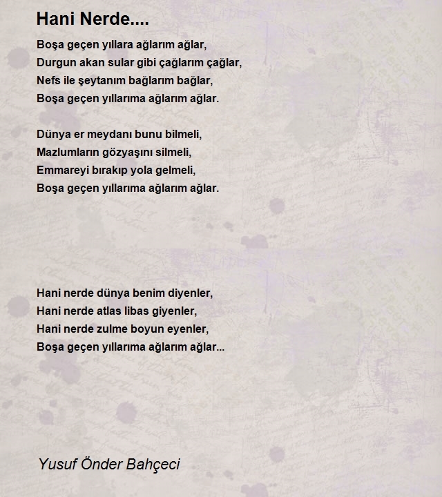 Yusuf Önder Bahçeci