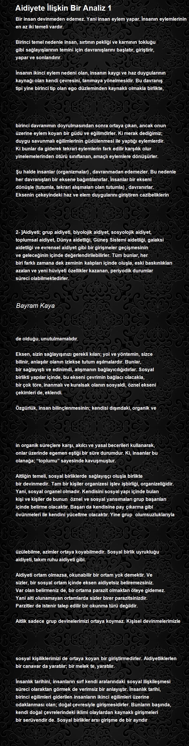 Bayram Kaya