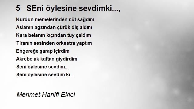 Mehmet Hanifi Ekici