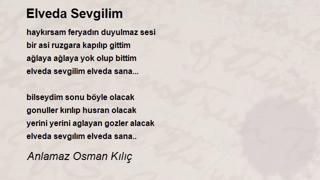 Anlamaz Osman Kılıç