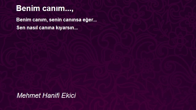 Mehmet Hanifi Ekici