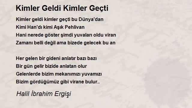 Halil İbrahim Ergişi