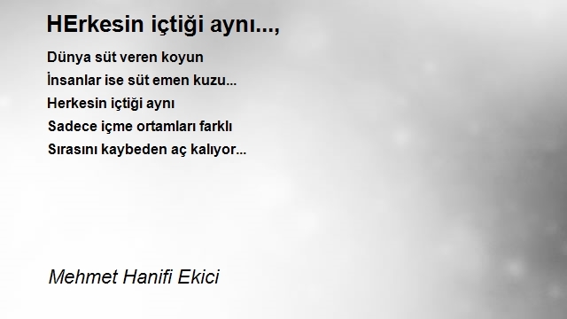 Mehmet Hanifi Ekici