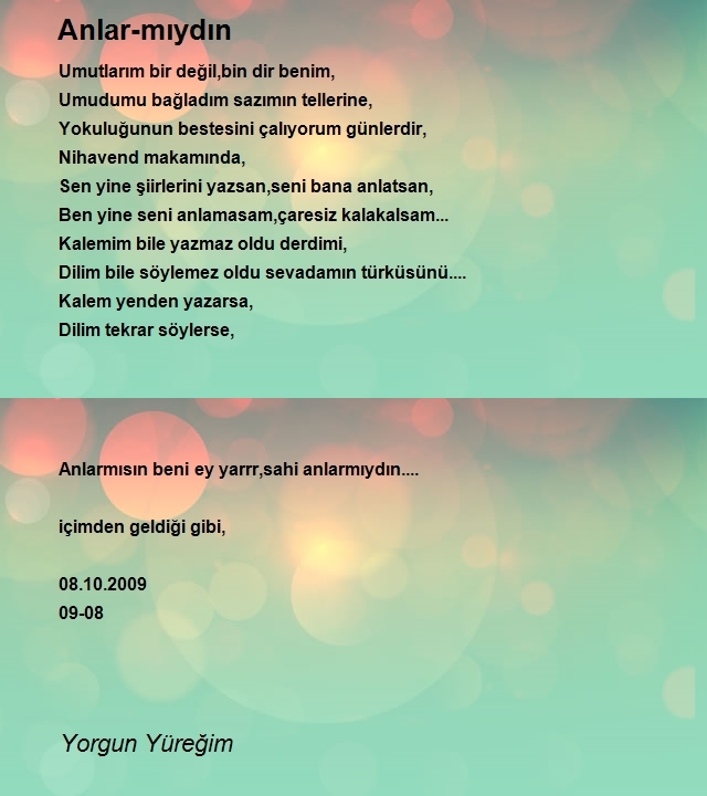 Yorgun Yüreğim