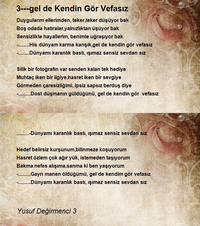 Yusuf Değirmenci 3