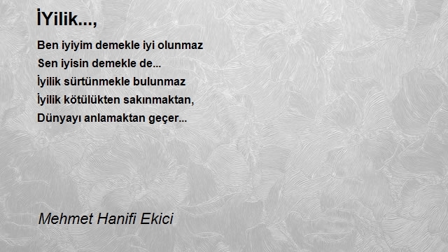 Mehmet Hanifi Ekici