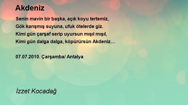 İzzet Kocadağ