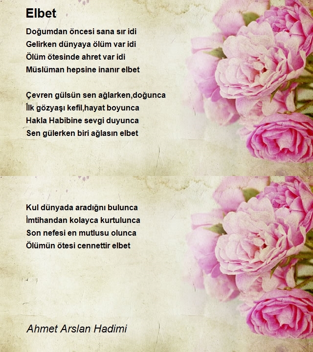 Ahmet Arslan Hadimi