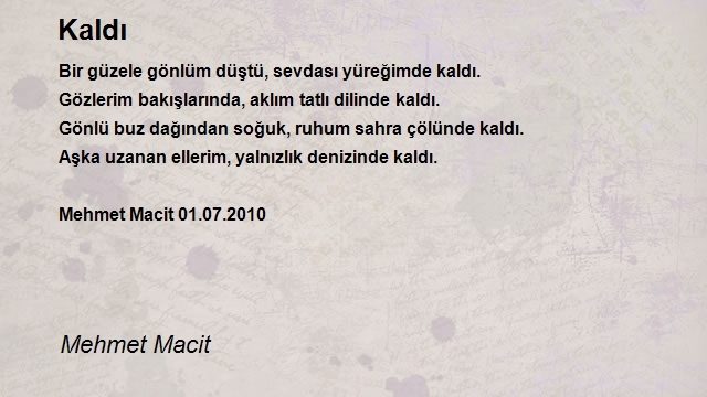 Mehmet Macit