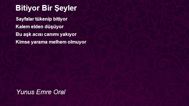 Yunus Emre Oral