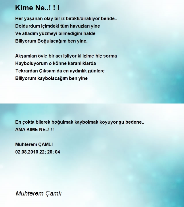 Muhterem Çamlı