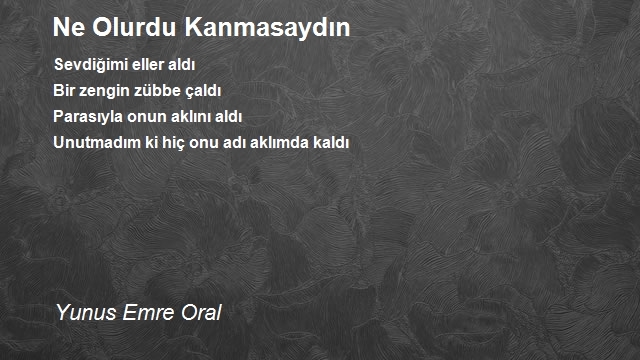 Yunus Emre Oral