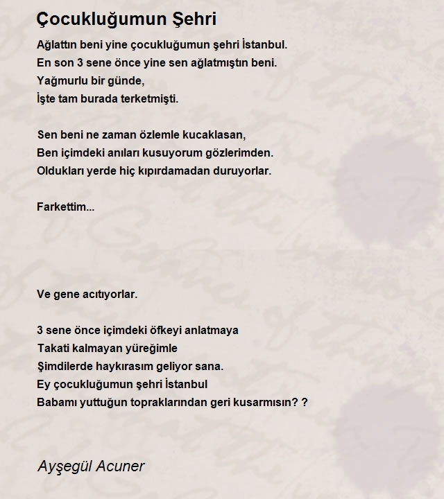 Ayşegül Acuner Ceylan