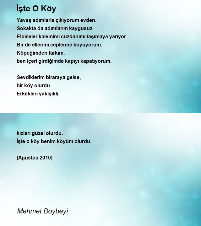 Mehmet Boybeyi