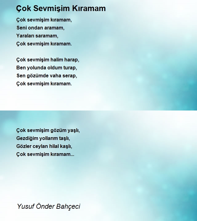 Yusuf Önder Bahçeci