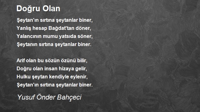 Yusuf Önder Bahçeci