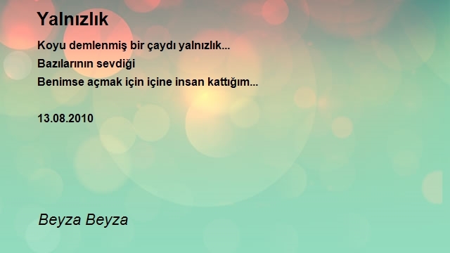 Beyza Beyza